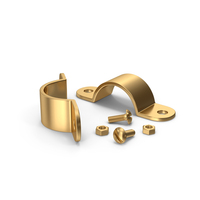 Gold Clamp PNG & PSD Images