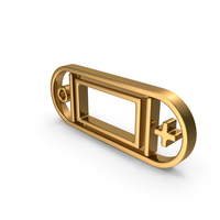 Gold Game Console Icon PNG & PSD Images