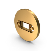 Gold Game Console Icon PNG & PSD Images