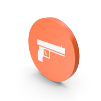 Pistol Icon PNG & PSD Images