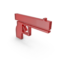Glass Pistol Icon PNG & PSD Images