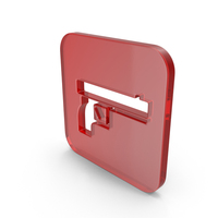 Glass Pistol Icon PNG & PSD Images