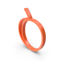 Orange Apricot Outline Icon PNG & PSD Images