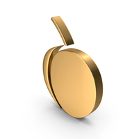 Gold Apricot Icon PNG & PSD Images