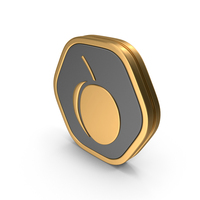 Hexagonal Apricot Icon PNG & PSD Images