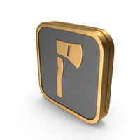 Square Axe Icon PNG & PSD Images