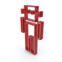 Glass Robot Icon PNG & PSD Images
