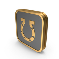 Badge Horseshoe Icon PNG & PSD Images
