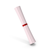 Scroll Certificate Red PNG & PSD Images