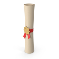 Scroll Certificate PNG & PSD Images
