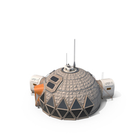 Space Colonization Habitation Pod PNG & PSD Images