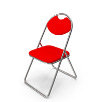 Red Kitchen Chair PNG & PSD Images