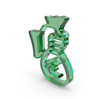 EURO BAG ICON GLASS PNG & PSD Images