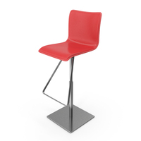 Cattelan Italia Toto Stool Red PNG & PSD Images