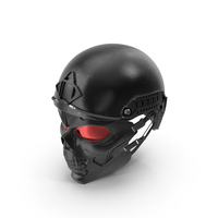 Skull Mask With Helmet PNG & PSD Images