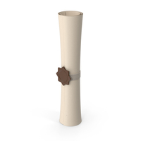Scroll Certificate PNG & PSD Images