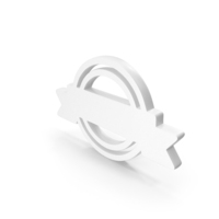 Medal Badge Icon White PNG & PSD Images