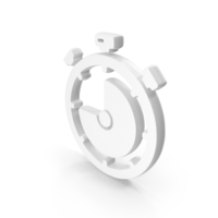 Set Time Timer 45 Minutes Alaram White PNG & PSD Images