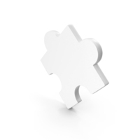 White Puzzle Piece Icon PNG & PSD Images
