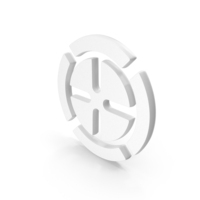 White Target Aim Icon PNG & PSD Images
