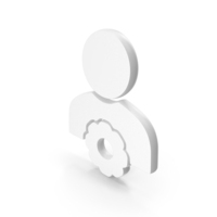 User Management Icon White PNG & PSD Images
