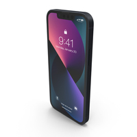 Apple iPhone 13 Mini Midnight PNG & PSD Images