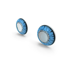 Coloured Contact Lenses Blue PNG & PSD Images