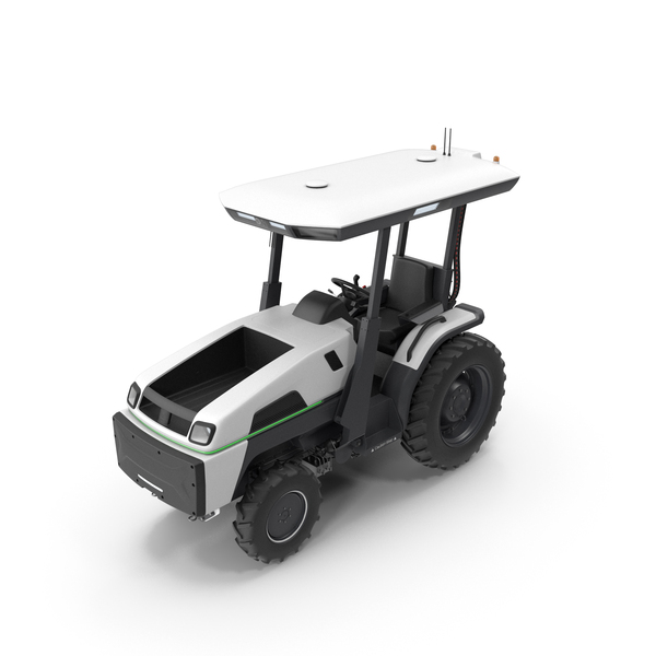 Fully Electric Tractor PNG & PSD Images