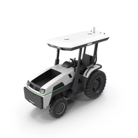 Fully Electric Tractor PNG & PSD Images