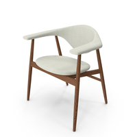 Gubi Masculo Chair Walnut PNG & PSD Images