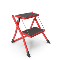 Step Stool Red PNG & PSD Images
