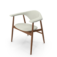 Gubi Masculo Chair Walnut PNG & PSD Images