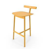 Mattiazzi Italy MC7 RADICE Yellow PNG & PSD Images