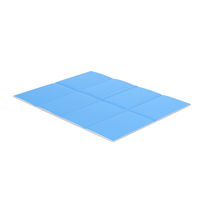 Blue Map Paper PNG & PSD Images
