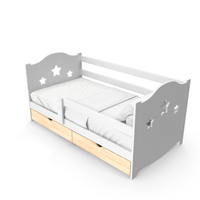 Children's Bed PNG & PSD Images