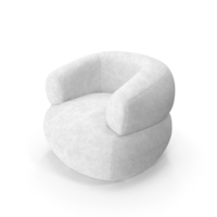 White Armchair PNG & PSD Images