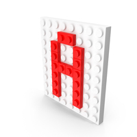Building Toy Brick letter A PNG & PSD Images