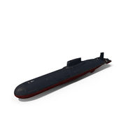 Akula Project 941 Typhoon Class Ballistic Missile Submarine PNG & PSD Images
