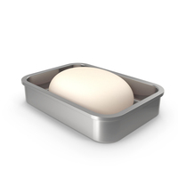 Silver Soap Dish PNG & PSD Images