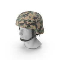 Ballistic Helmet Green Camo PNG & PSD Images