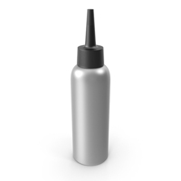 Cosmetic Bottle Silver PNG & PSD Images