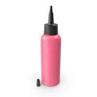 Open Cosmetic Bottle Pink PNG & PSD Images