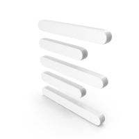 Align Left Right Bars Icon PNG & PSD Images