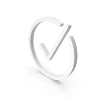 Circle Tick Mark Correct PNG & PSD Images