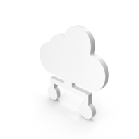 Cloud Share Web Icon PNG & PSD Images