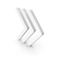 Fast Forward Triple Arrows Web Icon PNG & PSD Images