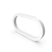 Oval Circular Web Shape Frame Icon PNG & PSD Images