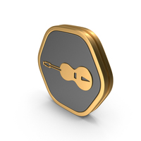 Hexagonal Guitar Icon PNG & PSD Images