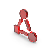 Glass Digital Adapt New Leadership Icon PNG & PSD Images
