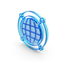 Gray Network Element of Technology Set for UI and UX Website Icon Glass PNG & PSD Images